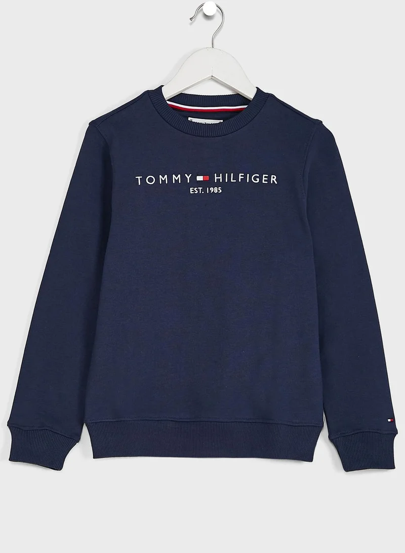 TOMMY HILFIGER Youth Logo Sweatshirt