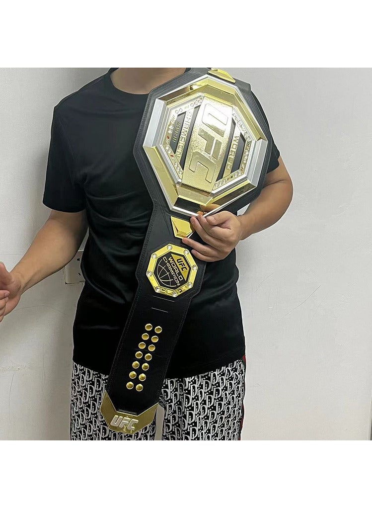 UFC MMA Championship Belt Adult Size 1:1 Replica - Souvenir Prize for Sanda Boxing Gym Decor - Image 3