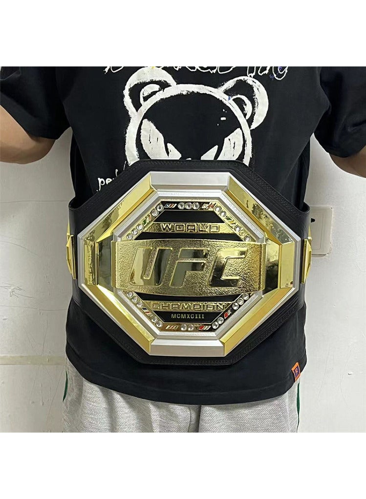 UFC MMA Championship Belt Adult Size 1:1 Replica - Souvenir Prize for Sanda Boxing Gym Decor - Image 5