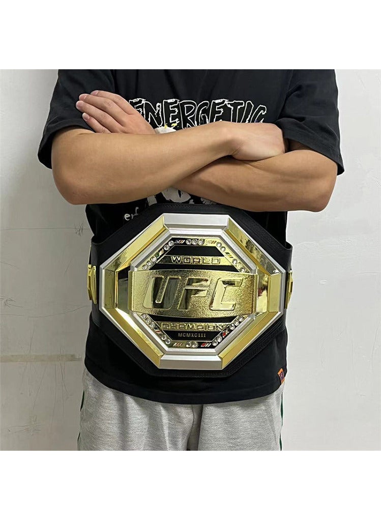 UFC MMA Championship Belt Adult Size 1:1 Replica - Souvenir Prize for Sanda Boxing Gym Decor - Image 4