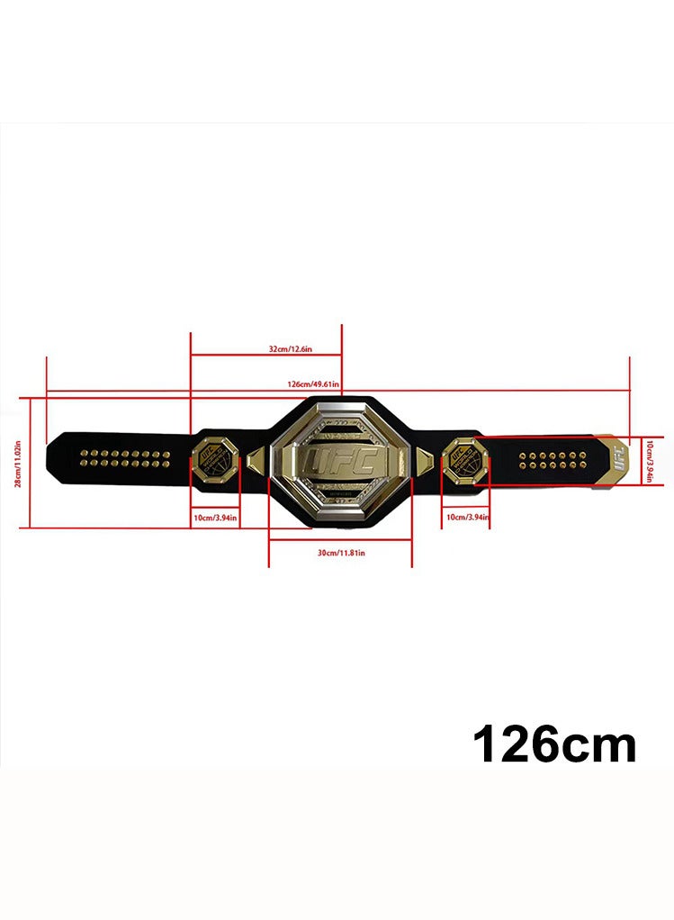 UFC MMA Championship Belt Adult Size 1:1 Replica - Souvenir Prize for Sanda Boxing Gym Decor - Image 2