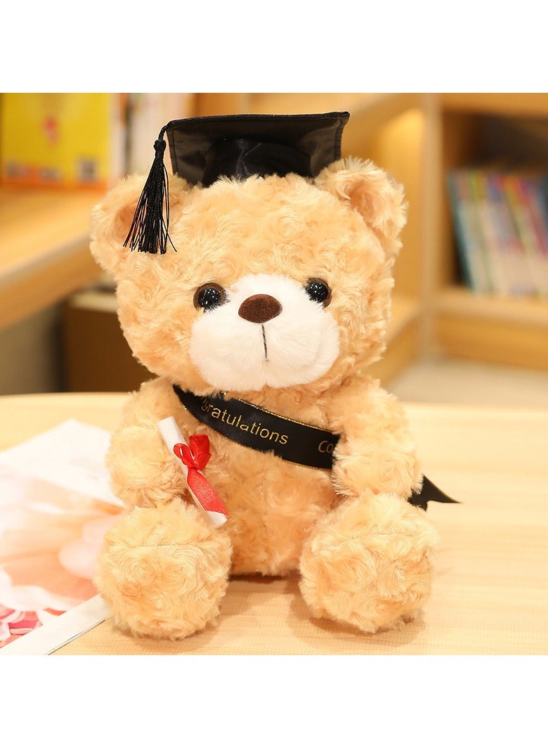 general Dr.Graduation Plush, Giant Plush Doll, Cute Animal PhD Toy, Gift for Kids, Girls, and Boys
