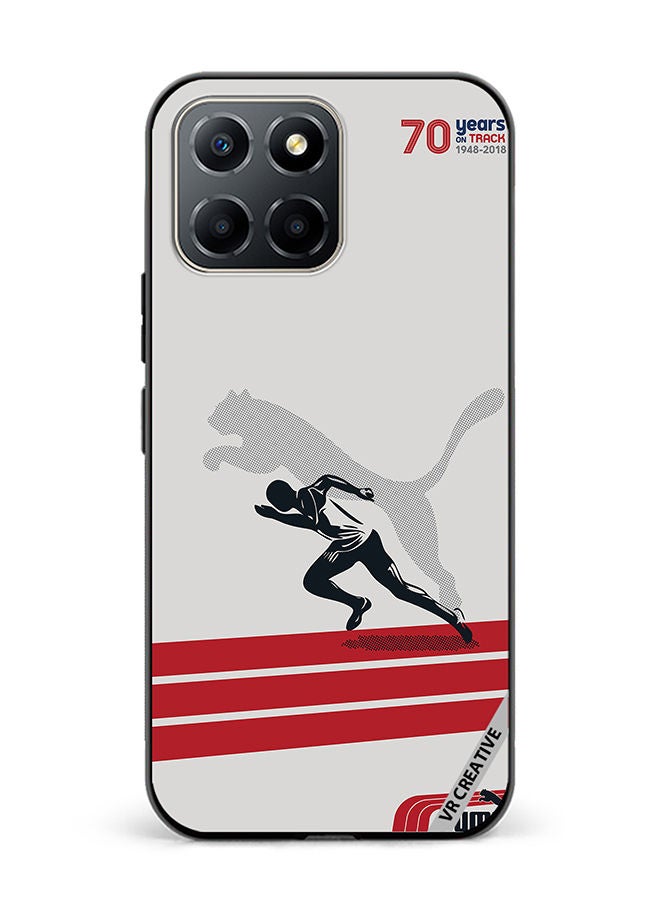 VR CREATIVE Protective Case Cover For Honor X6 Puma Runner Design Multicolour - Image 1