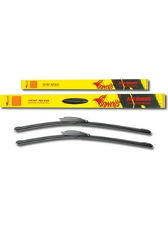 İnwells (Şentürk) Seat Toledo Front Rear Inwells Banana Wiper Set 2002-2008 