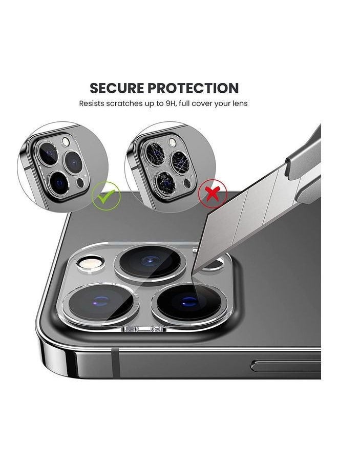 Generic - camera lens glass protector for iPhone 13 Pro Clear - Image 1