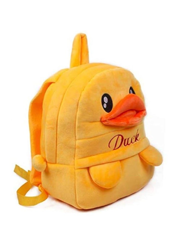 blue tree New Velvet Kids School Nursery Picnic CarryTravelling Bag 2 to 5 Age (Best Duck) (Yellow) - Image 2