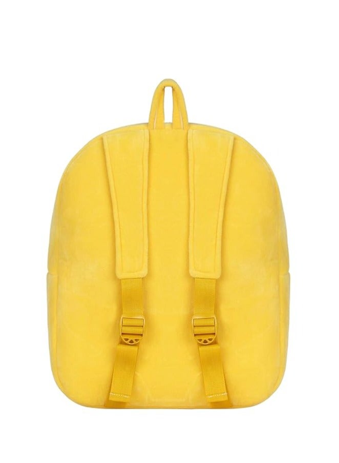 blue tree New Velvet Kids School Nursery Picnic CarryTravelling Bag 2 to 5 Age (Best Duck) (Yellow) - Image 4