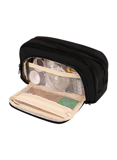 Large Capacity Pencil Case, Stationery Case with 3 Layers Storage, Suitable for Storing Erasers, Pencils, Rulers, Pens