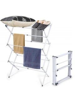 3-Tier Clothes Drying Rack Portable Foldable Adjustable Clothes Rack Air Drying Clothing Sturdy Durable Clothes Dryer, Laundry Drying Stand for Indoor, Outdoor, Balcony - pzsku/ZB36F4D285B770417E075Z/45/_/1739796828/7e48bc09-36f3-4f44-93de-4e4c9637c859