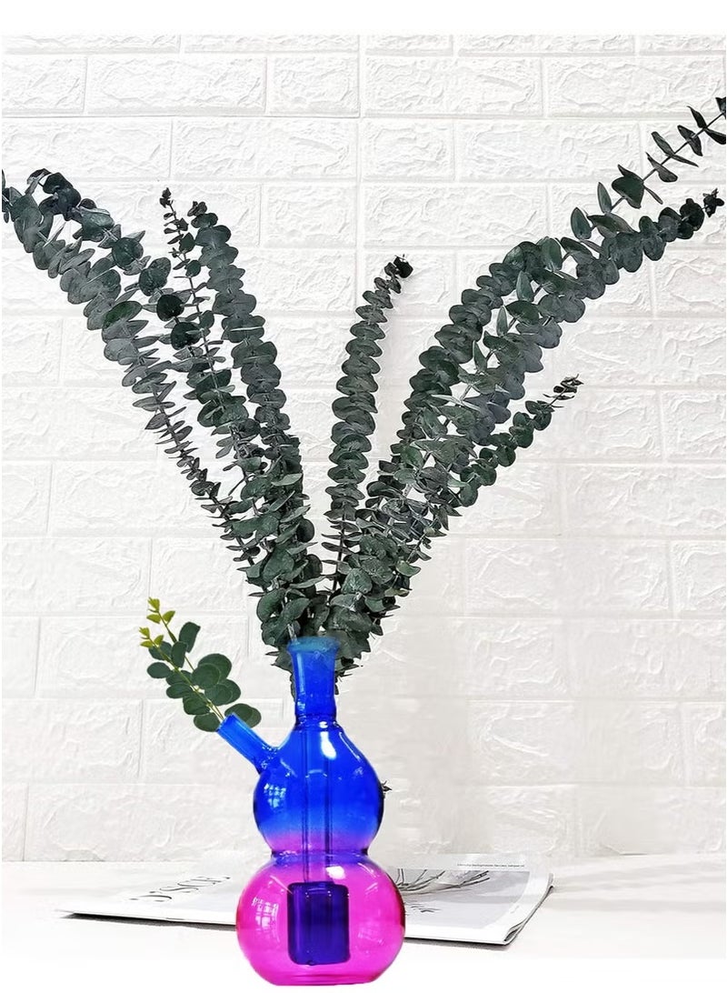 Handmade Home Decorative Multi Layers Mini Glass Vase For Plants and Flowers  - Image 2