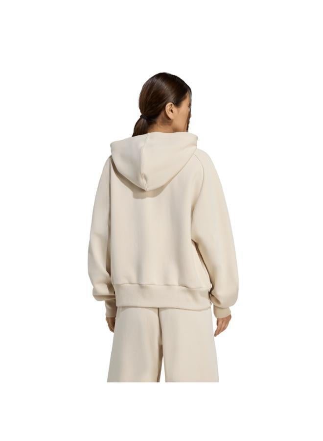 Adidas SOFT LUX FULL-ZIP HOODIE - Image 2