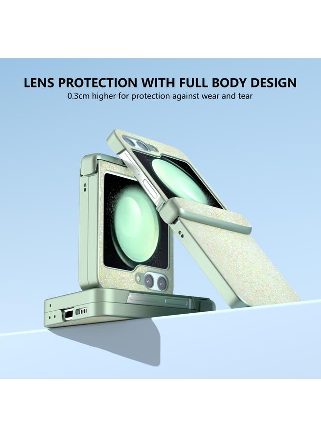 S-TOP Case For Samsung Galaxy Z Flip6 Glitter Powder Diamond Paint Shockproof Phone Case - Image 3