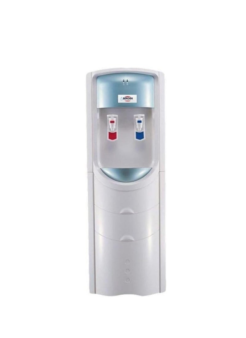 Bergen Bergen Water Dispenser, Hot & Cold, Top Load, White - WD-2208LW 
