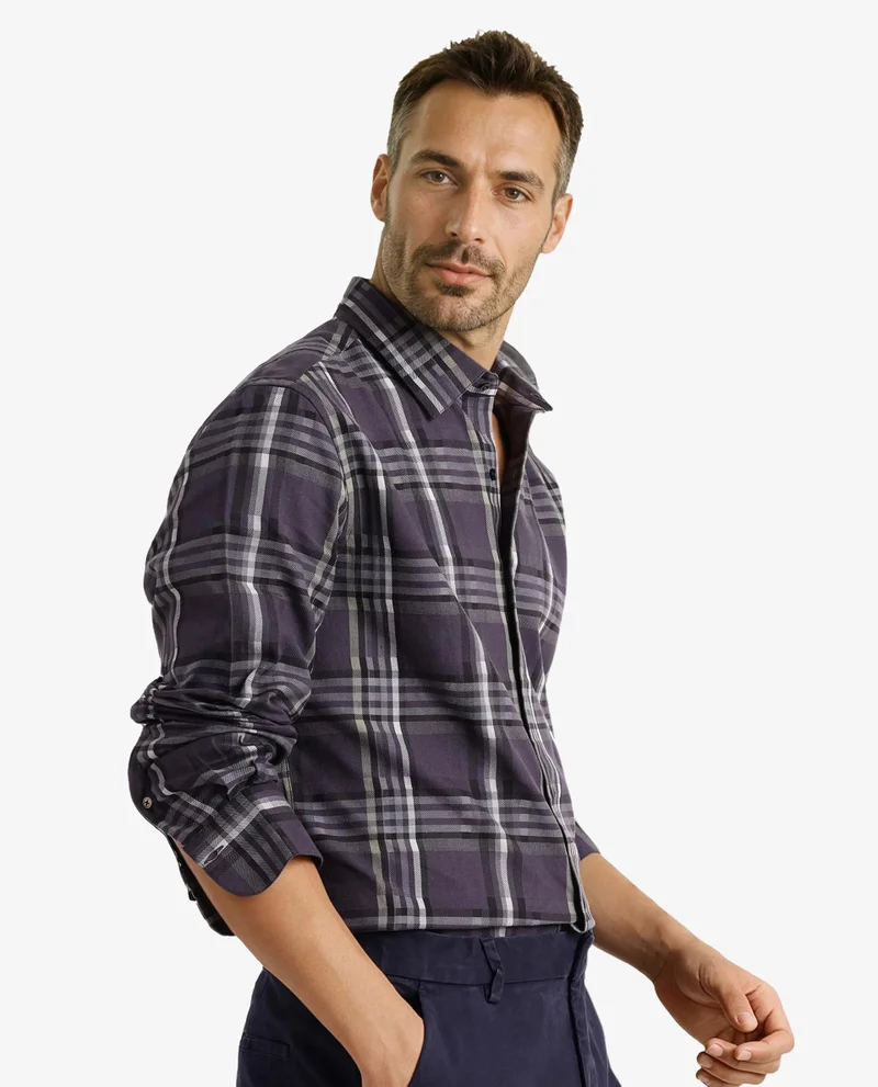 Rare Rabbit Men's Cotton Check Shirt