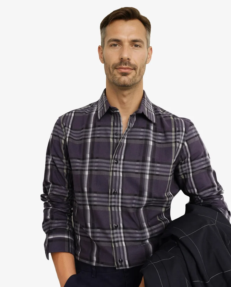 Rare Rabbit Men's Cotton Check Shirt