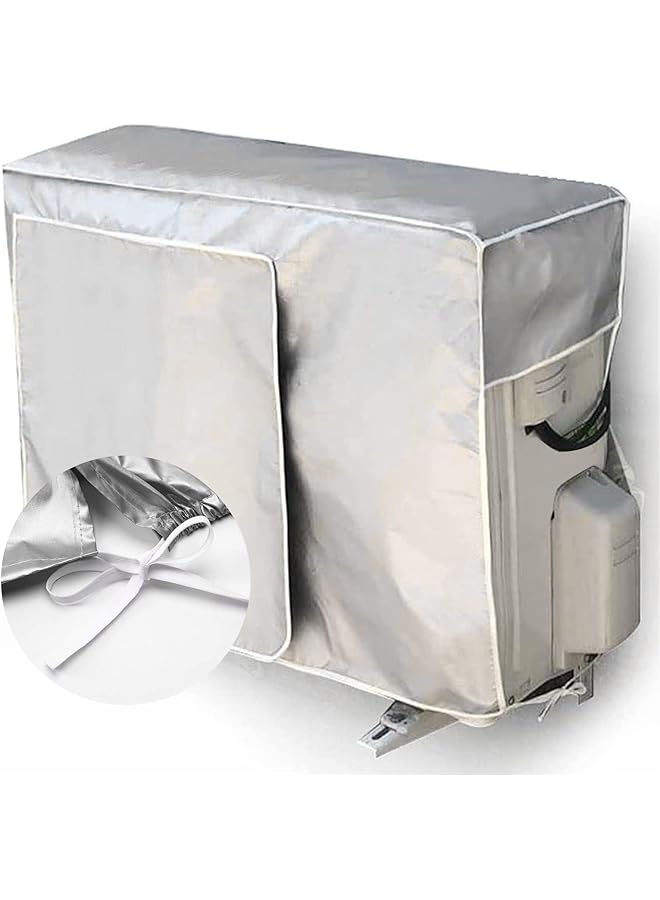 erorex Window Conditioner Cover Dust Proof Sun Cover Ac Unit Protective Cover Sound Insulation For The Outside 75X26X57Cm 29.5X10.2X22.4In - Image 5
