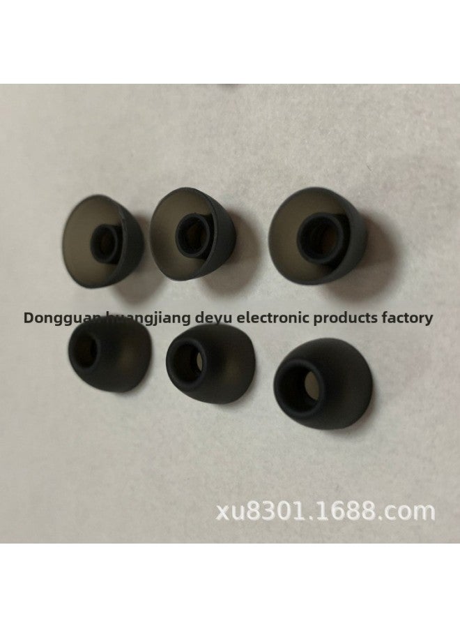 Direct Supply TWS True Wireless Bluetooth Headset Silicone Earplug Accessories Short Core Earplug Set Wholesale-Color:DY250 Black Trumpet  - Image 4