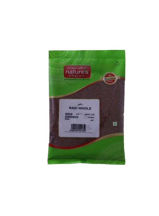 Nature's Choice Ragi Whole 200G - Image 1