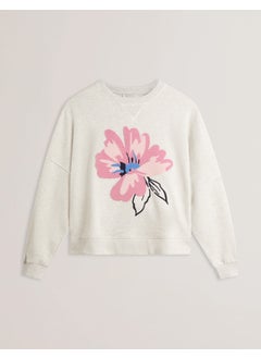Ted Baker Floral Crew Neck Sweatshirt  - Image 4