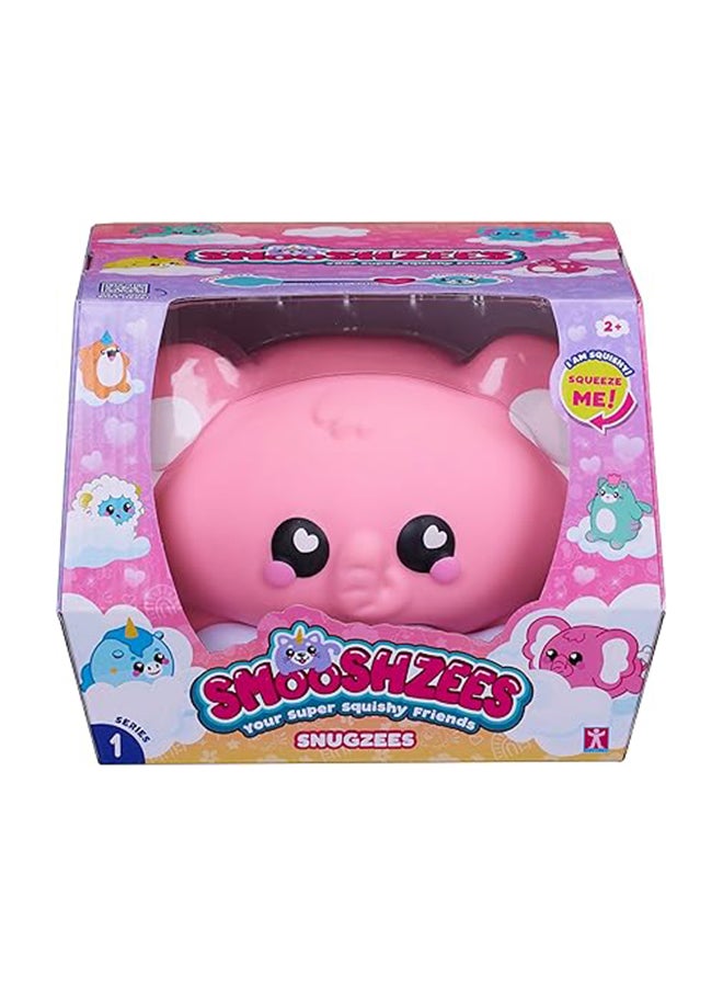 Smooshzees 6.8" Snugzees Elephant (Bubblez) - Image 1