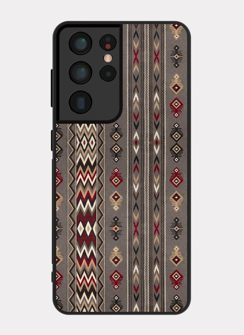 بكسلات كفر سامسونج جالكسي اس 21 الترا نمط شمالي رمادي - Image 1