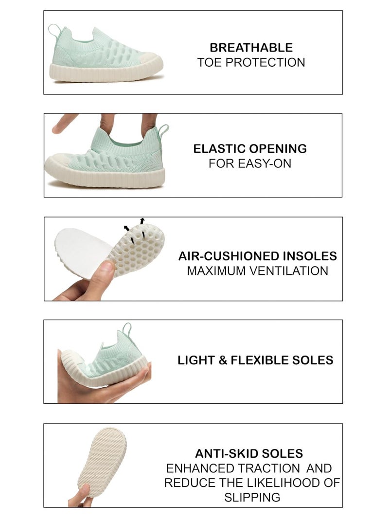 ONYC Store ONYC Cloudy Toddlers's First Step Shoes - Beige (Unisex for Boys & Girls) (9 Months) - Image 5