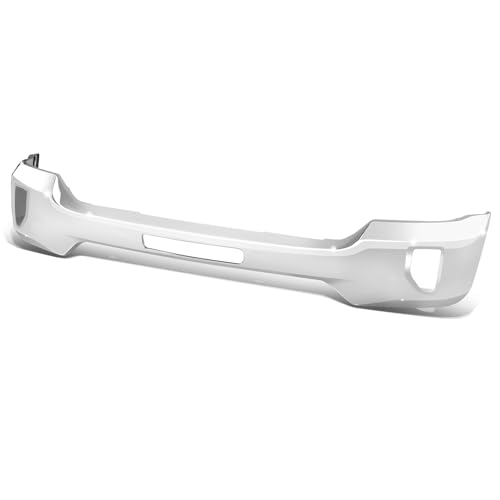 Auto Dynasty Front Bumper Face Bar Compatible with 2016 2017 2018 Chevy Silverado 1500, 2019 Silverado 1500 LD, w/Fog Light Cutouts, Polished Chrome Steel, GM1002861 - Image 1