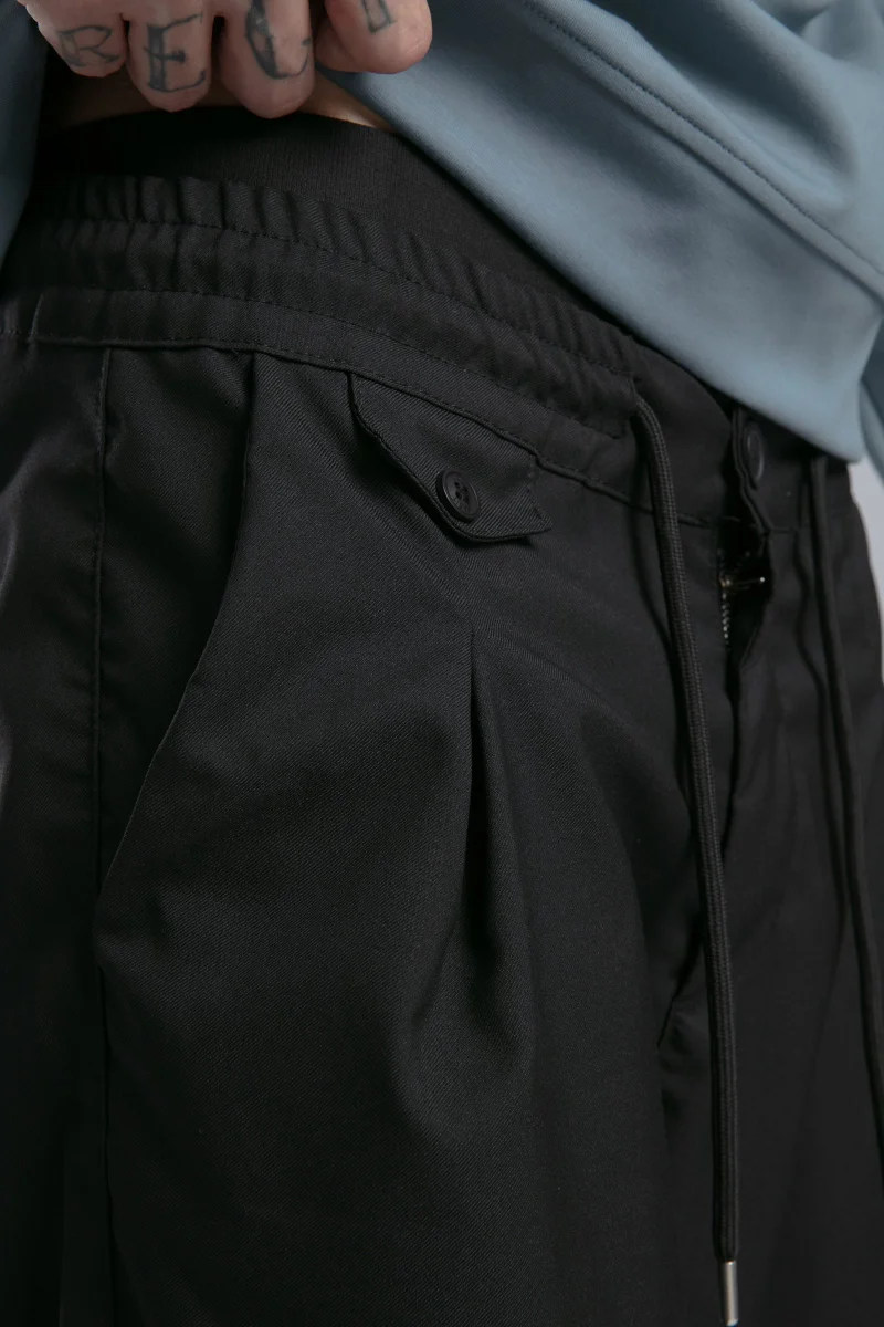 Catch Pleated Detail Trousers
