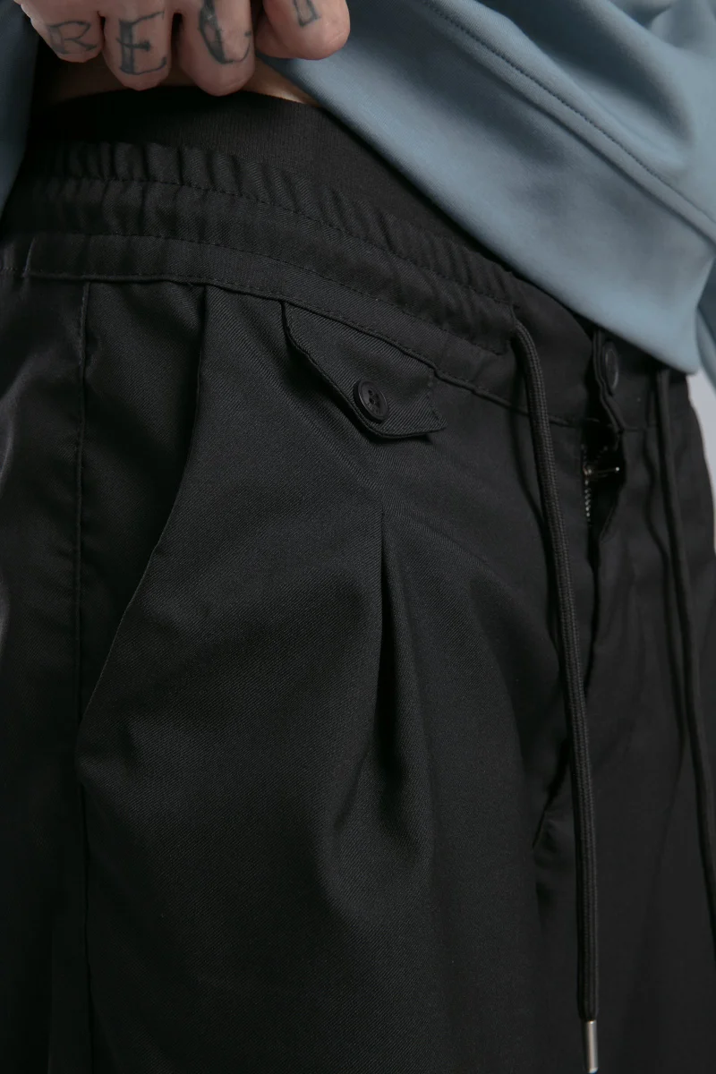 Catch Pleated Detail Trousers