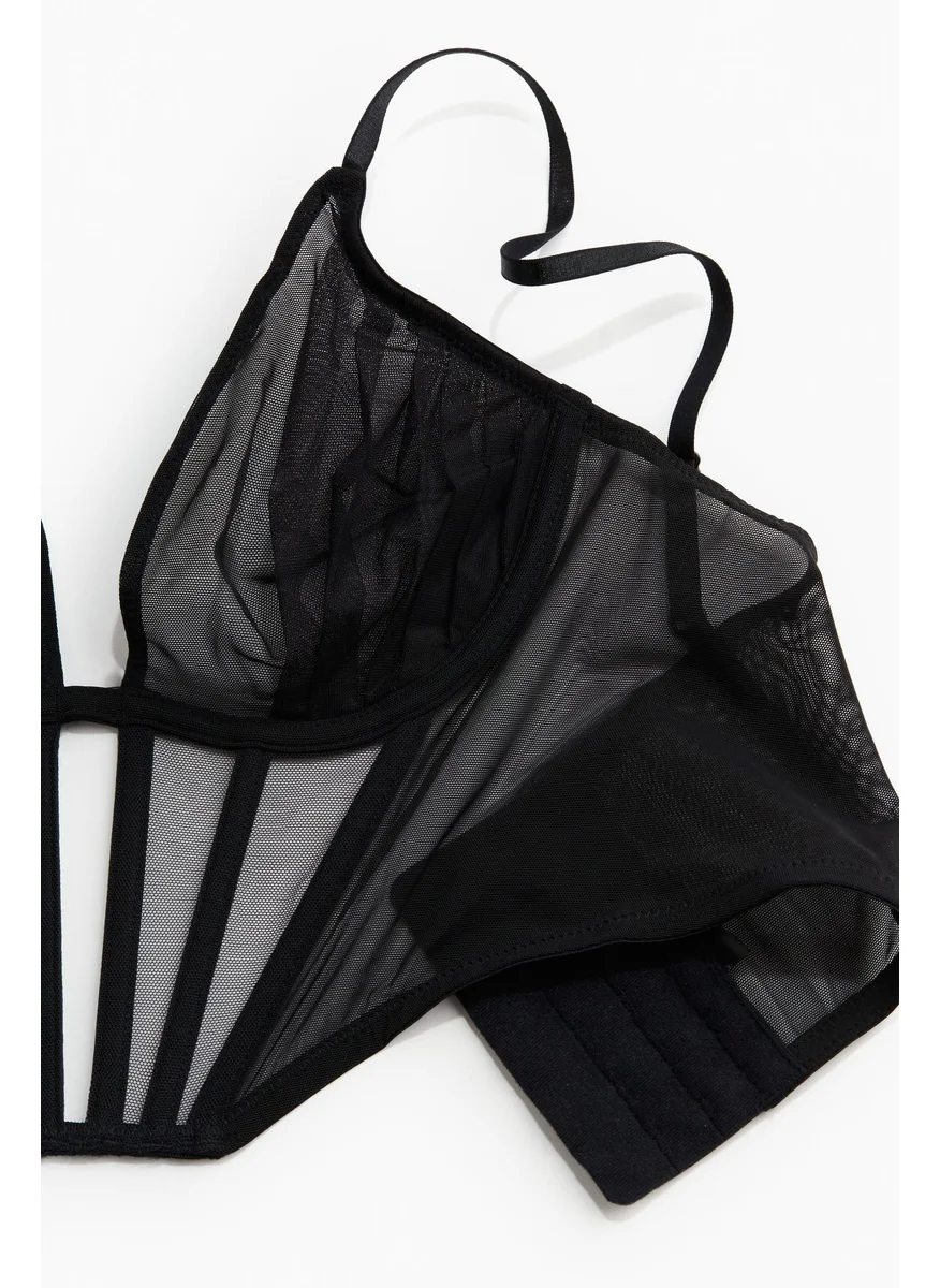 اتش اند ام Non-Padded Mesh Bustier