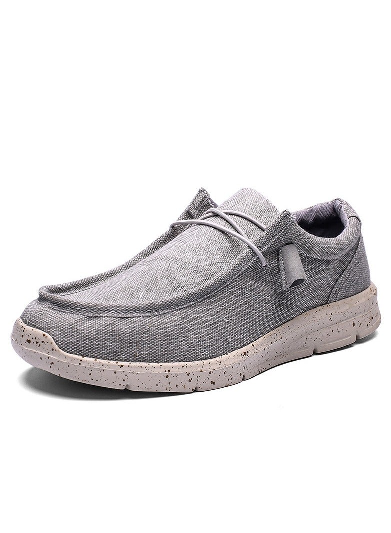 Loquat Breathable British Canvas Casual Men's Shoes  - Image 1