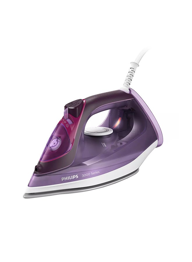 Philips 3000 Series Steam Iron 2600 W DST3041/36 Purple - Image 1