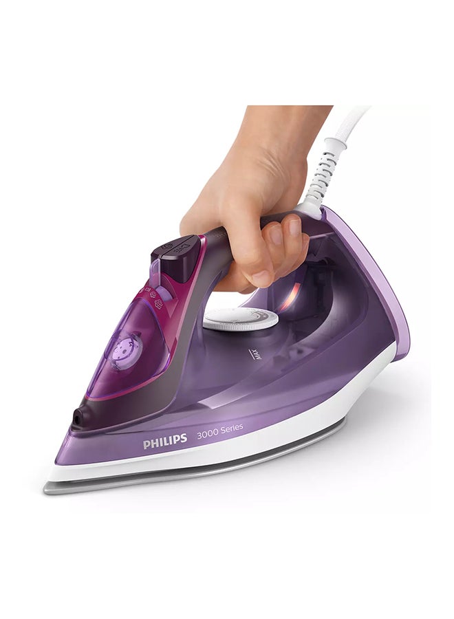Philips 3000 Series Steam Iron 2600 W DST3041/36 Purple - Image 4