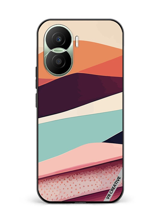 VR CREATIVE Protective Case Cover For Honor Play7T Pro Texture Design Multicolour - Image 1
