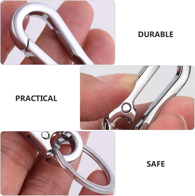 4sets Stylish Car Key Holders Portable Waist Hanging Key Chains for Men and Women Resistant Design for Everyday Use - Image 2