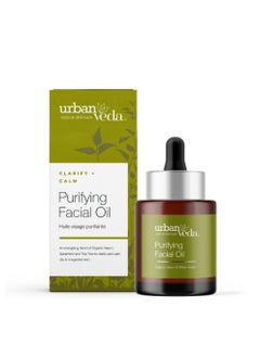 urban Veda Purifying Neem & Tea Tree Facial Oil 30ml  - Image 1
