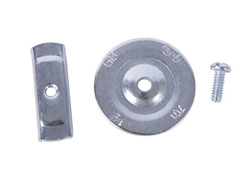 Gardner Bender KO701 Metal Knockout Seal, ½" Conduit Size, Marked Size, Rust-Proof Galvanized Steel, 16 AWG Steel, ⅜" Thread, Embossed, Self Centering, for Knockout Punch/Die Conduit, Cover - Image 3