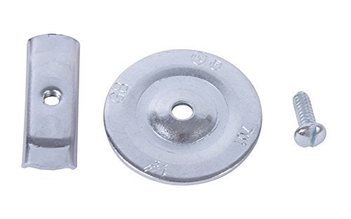 Gardner Bender KO701 Metal Knockout Seal, ½" Conduit Size, Marked Size, Rust-Proof Galvanized Steel, 16 AWG Steel, ⅜" Thread, Embossed, Self Centering, for Knockout Punch/Die Conduit, Cover - Image 2