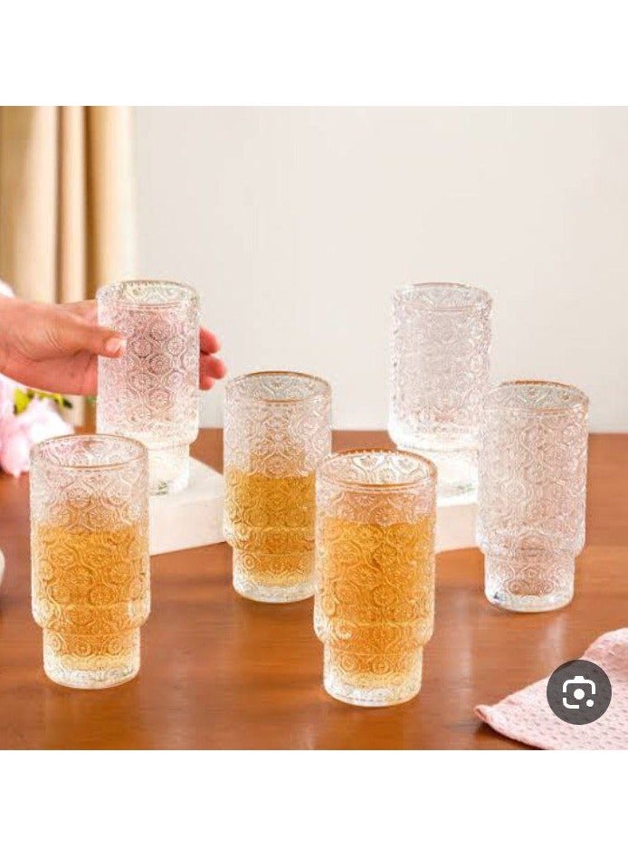 كوبايات مياه وعصير 6 طقع 