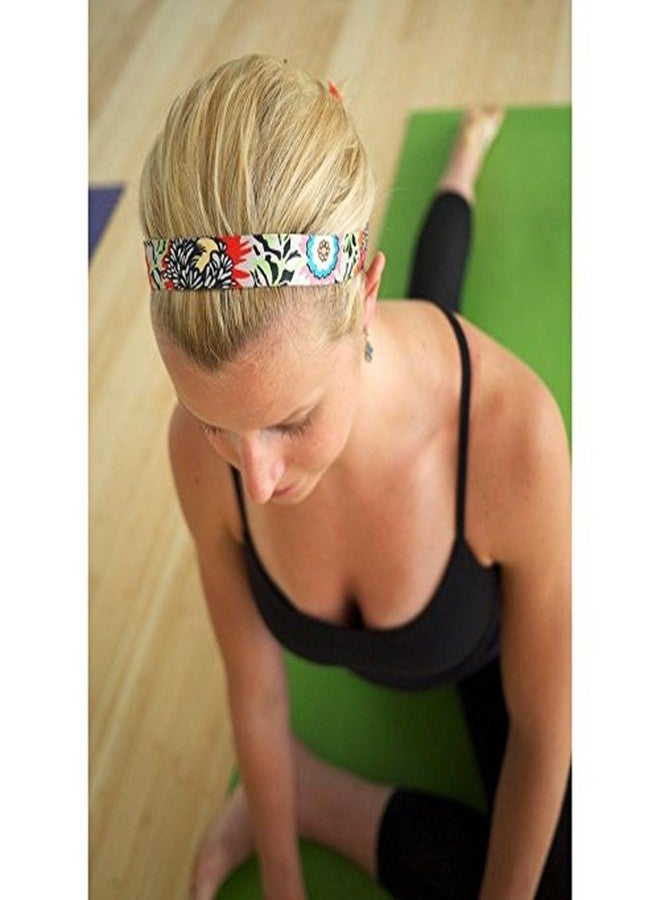 Sweaty Bands Womens Girls Headband - Non-Slip Velvet-Lined Athletic Hairband - Where The Wild Things Grow - Image 2