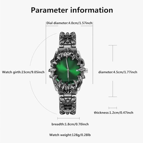 PINTIME Watch for Men – Unique Stainless Steel Wristwatch,Classic Waterproof Quartz Movement with Luminous Dial & More Options - Image 3
