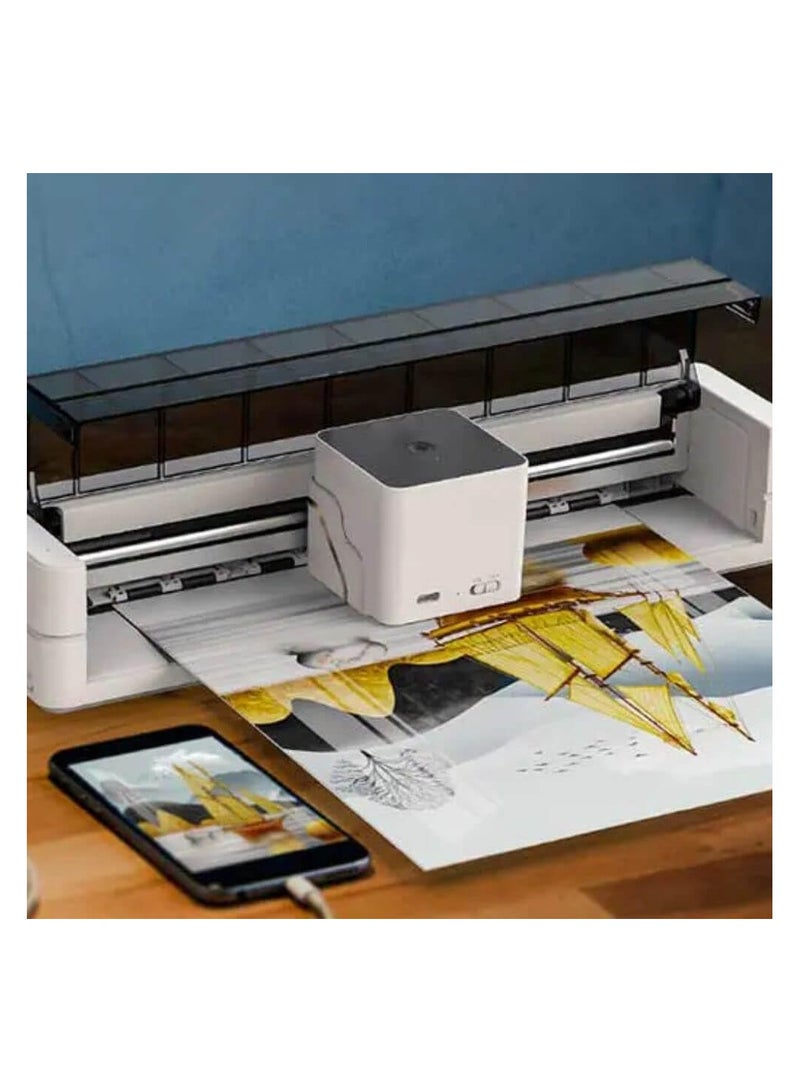 إيفبوت Evebot - Print X : Portable Printer for A4 Color Printing - Image 1