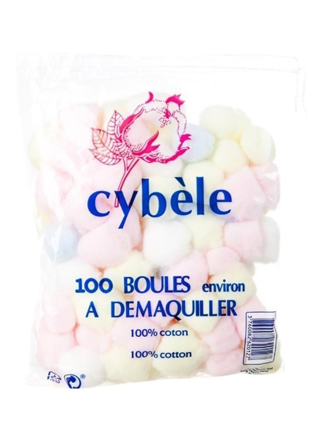 CYBELE كرات قطن ملونة