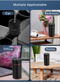 Garlo Car Fragrance diffusers, Air fresheners,USB-Powered Mini Ultrasonic Mist Humidifier Oil Diffuser for Vehicle  - Image 2