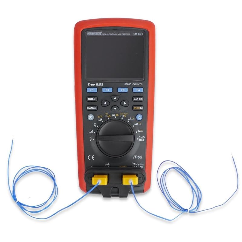 KUSAM-MECO KUSAMMECO 456 Digit 60000 Counts Autoranging True RMS Digital Multimeter With Datalogging and PC Interface KM 891Upto 600000 Counts 1 Year Warranty  - Image 1