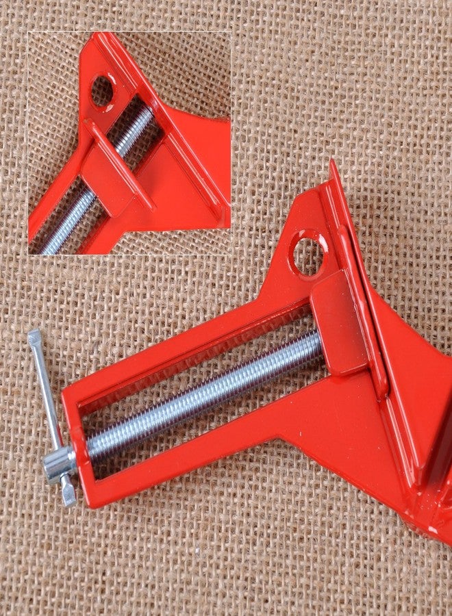 Eastar 4 pcs 90 Degree Right Angle Miter Corner Clamp 3" capacity Picture Frame Holder Woodwork - Image 4