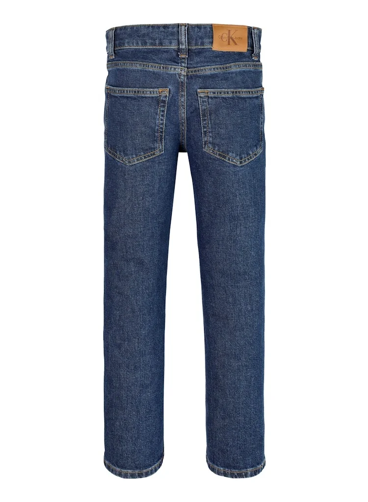Calvin Klein Jeans Youth Straight Fit Rinse Jeans