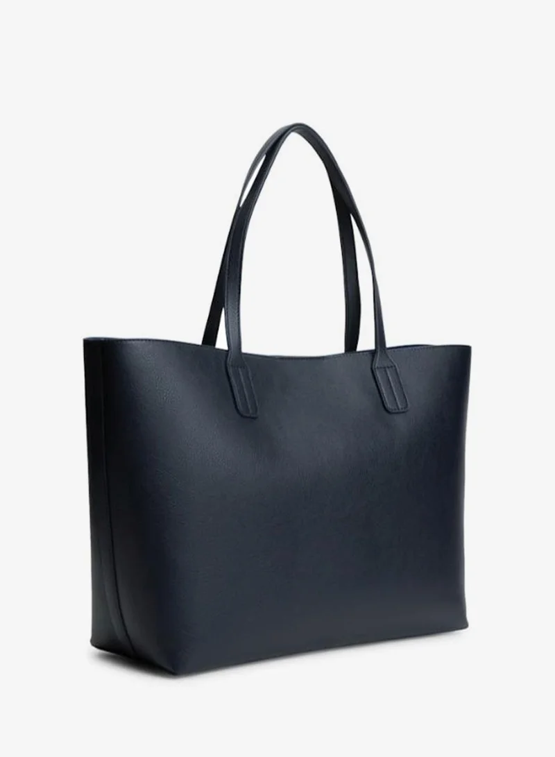 Tommy Hilfiger Space Blue Icon Monogram Tote Bag for Women | Best Price UAE
