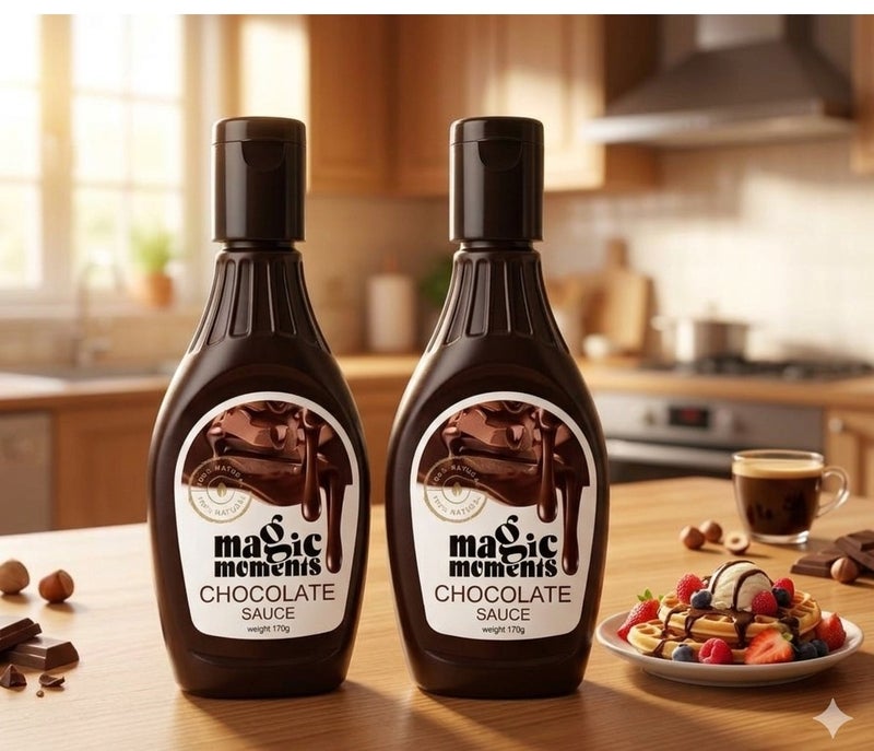 Chocolate Sauce for Dessert Topping – 2 x 170g