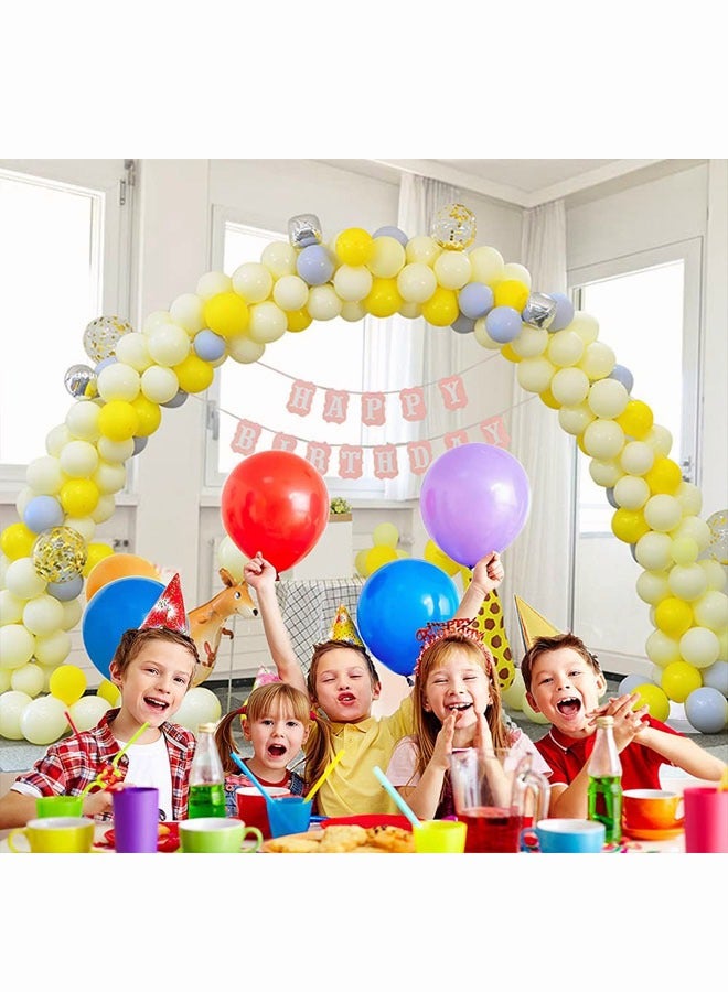 National Day Decorations Balloon Arch Kit Adjustable Balloon Arch Stand with Water Fillable Bases Ballon Arch Holder Kit for Wedding Birthday Party Decorations - Image 5